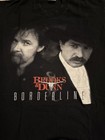 Vintage 90s Brooks   Dunn Tshirt Borderline Music Tour Size L Country Rock
