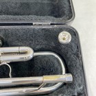 Getzen 700 Eterna Silver Trumpet With Case   Mouth Piece