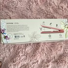 Le Chic Ionik Ceramic Flat Iron 1in Pink Ionic Dual Voltage Auto Shut-off