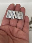 Cuff Link Tie Clip Lot Men   s Vintage Silver Tone