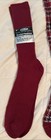 6 Pair Vintage  New Old Stock Socks Reds