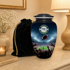 Football Cremation Urn For Human Ashes Adult Large Seattle Seahawks Urns 10 5 