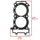 Cylinder Head And Base Gasket Fits Polaris Rzr Xp 900 11-13  Rzr 4 Xp 900 12-13