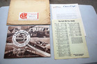 Chris-craft Boat   Engine Vintage 1952 Cruiser Yacht Brochure letterheads prices
