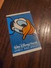 Vintage 1998 Walt Disney World 4 Day Park Hopper Ticket Donald Duck 