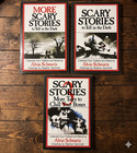 Scary Stories To Tell In The Dark Complete Trilogy 3 Books Set Alvin Schwartz