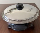 Saladmaster 12    Electric Skillet Sa012ocu T304-t316l Surgical Stainless Steel