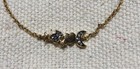 Tous Nocturne Bracelet 925 Silver With Gold Coating Limited From Japan   
