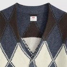Best Seller Valencia Cardigan Jaime Geo Argyle Vintage Indigo- Blue Free Ship Us