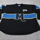 Cleveland  Monsters Hockey Jersey Mens 2xl Xxl Black blue Mhc Sweater 2024 Ahl