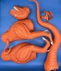Vintage Aurora monogram Giant Tyrannosaurus Rex Model Kit Restore Projec