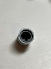 Lot Of 10 Peavey Grey   White Mixer Pa Knobs - New  6mm D Shaft - 9mm Diameter