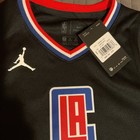 Authentic Jordan Los Angeles Clippers Basketball Jersey Kawhi Leonard Sz Medium