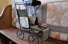 Antique Doll Buggy  Carriage