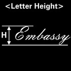10  Tall Custom Vinyl Lettering Decal  Personalized Sticker Window Wall Text