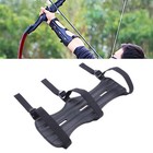 Archery Arm Guard Adjustable Forearm Protector For Bow Hunting Shooting