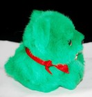 Puffkins Jingles The Green Christmas Bear Swibco Plush Style 6670