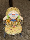 Vintage Fisher Price Flutterbye  Baby Bouncer Vibrating Seat You Bar Clean Works