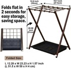 Folding Umbrella Storage Stand Rack Holder Organizer Bin For Entryway Home Comme