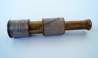 6  Antique Brass Leather Telescope Pirate Vintage Nautical Spyglass Scope Marine
