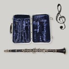 A Fontaine Wooden Wood Student Clarinet In Case 1183 Made In France Vintage 
