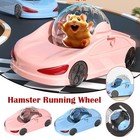 Hamster Running Wheel Hamster Rolling Ball Toy Car Exercise Wheel For Small Pets