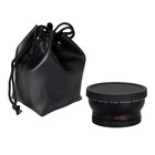 Wide Angle Macro Conversion Lens 37mm-72mm 0 45x Camera Lens  Canon Nikon Sony