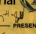 Scottie Scheffler   Field Signed 2026 Memorial Flag - 44 Autos - Jt Spieth Aberg