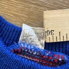 Vintage Judy Philippine Sweater Infants 18 Mon Blue Knit Acrylic Kids Toddlers