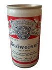 Vintage Beer Can Budweiser Lager Beer Anheuser Busch Steel Pull Top Empty