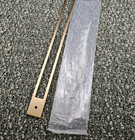  qty 2  Emtek 12-inch C-to-c Modern Cabinet Pull Backplates 13-1 4 Inch Oal