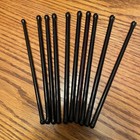 Lot Of 10 Vintage Blown Glass  Swizzle Stir Sticks Cocktail Stirrers