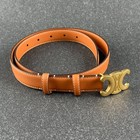 Celine Brown Leather Women s Belt 1m - Size 85