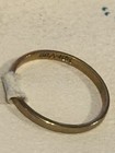 Vintage Budlong  Docherty And Armstrong 10k Sz0 Baby Ring W  Original Pamphlet