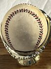 Antique 1930 s Draper   Maynard D m Official League Baseball Red   Black Stitch