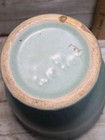 Vintage Weller Pottery Dogwood Flower Aqua Green Footed Planter 4 
