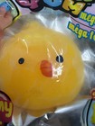 Squishy Palz Gummy Feel Yellow Chicken Squishy Sensory Toy
