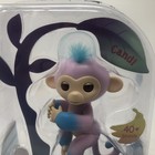 New Open Box Wowwee Fingerlings Interactive Baby Monkey Candi Pink Blue