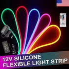 Christmas Led Neon Lights Sign Bedroom Night Lamp Rgb Wifi Bluetooth Controller