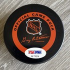 Gordie Howe Signed Detroit Red Wings Hockey Puck Psa dna Authenticated