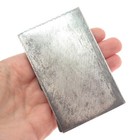 800 Silver Antique Art Deco Italy Floral Leaf Oxidized Cigarette   Card Case