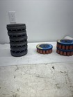 Lot Of 9 Lissmac Steelmaster Brushes  Smw 535 rtb 6    Abrasive Nylon Disc Brush  