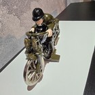 Cast Iron Hubley Motorcycle Hillclimber Hd 45  2