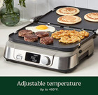 New Cuisinart Griddler Five 5 In 1 Digital Grill Griddle Panini Press Stainless