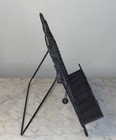Vintage Metal Cookbook bible Book Stand With Page Weights