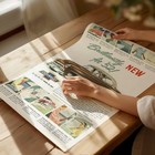 Vintage Car Advertisement Wall Art Poster - Classic 1952 Chevy