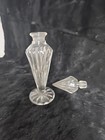 Crystal Glass Perfume Bottle With Stopper 