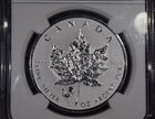 2017 Canada Silver Maple Leaf  rooster Privy  1st Day Issue   ngc Reverse Pf70 