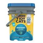  2pack  Purina Tidy Cats Instant Action Clumping Cat Litter  Floral Scent  35 Lb