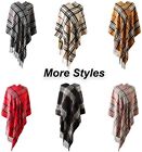 Women Men  28 w X 82 l Blanket Oversized Winter Tartan Cashmere Scarf Wrap Shawl